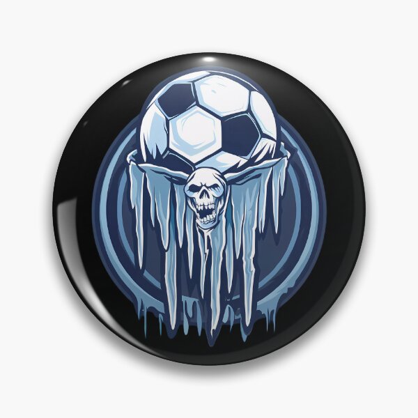 Item preview, "Team spirit: the football team with skull and ball" designed and sold by Art-Vortex-fr.