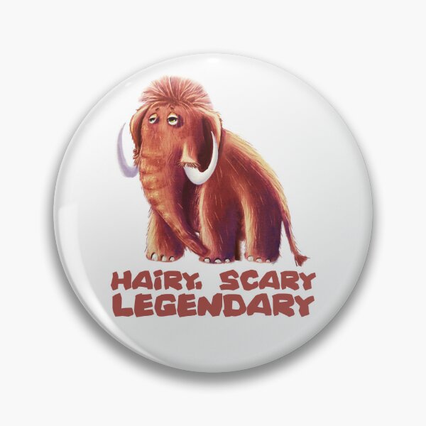 Item preview, Woolly Mammoth Mammuthus primigenius Hairy Scary Legendary designed and sold by stylesip.
