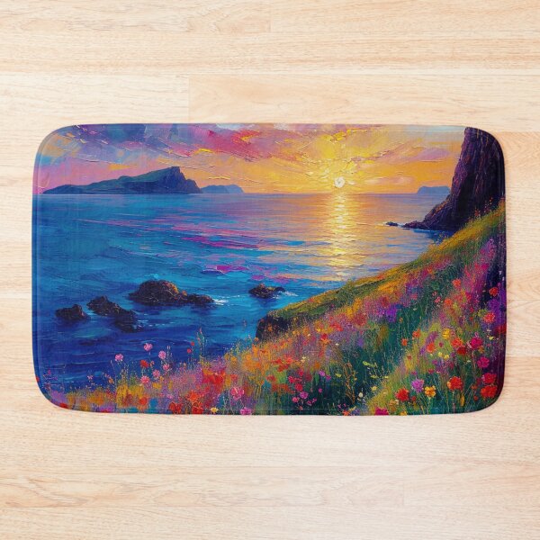 Item preview, Flowered Cliff 5 designed and sold by Dawn van Doorn.