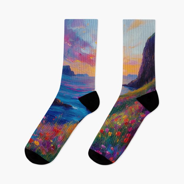 Item preview, Flowered Cliff 5 designed and sold by Dawn van Doorn.