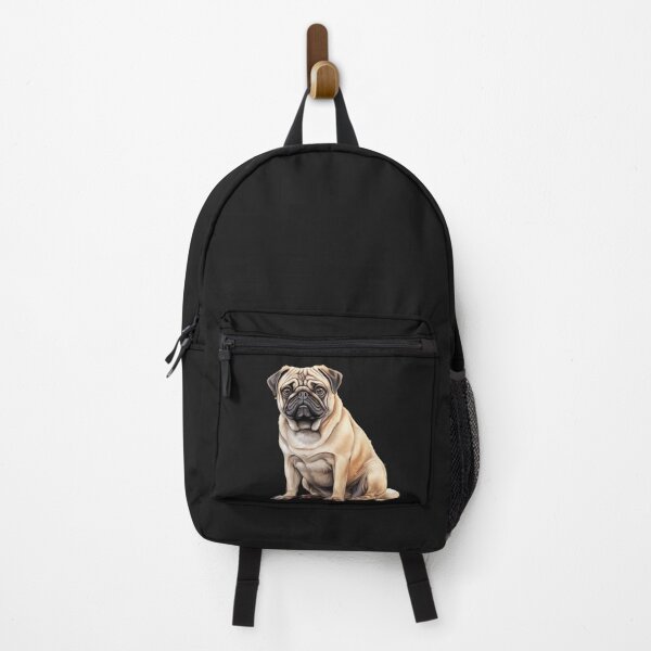 Item preview, Watercolor pug dog stickers designed and sold by GizziArt.
