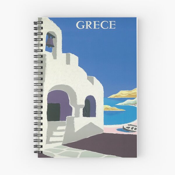 Item preview, Grece (Greece) Travel Poster Mediterranean Coast designed and sold by Onodera.