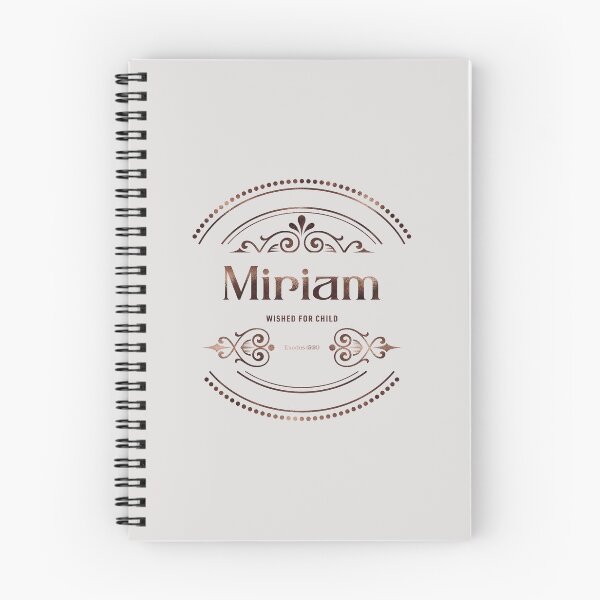 Item preview, Miriam | Exodus 15 20 | Wished For Child | Christian Name with Biblical Meaning For Girl | Christian Name Collection designed and sold by Blessed Be Your Name.