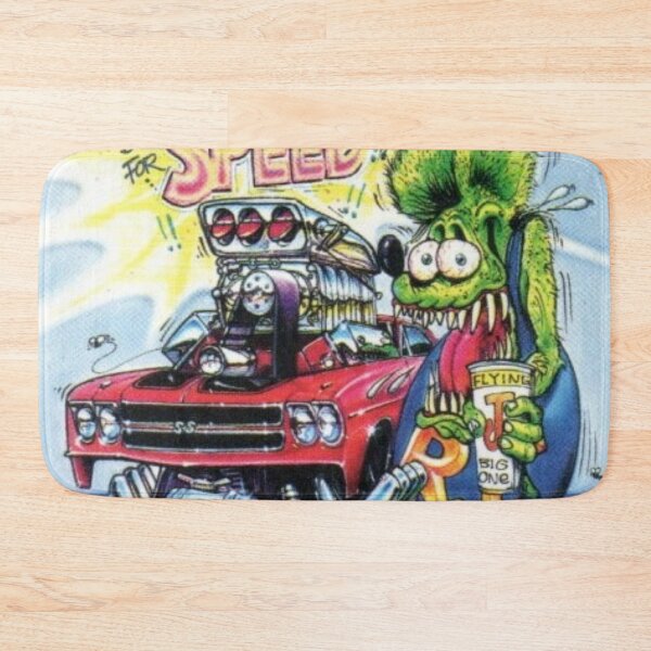 Item preview, Rat Fink 128 Oversized print designed and sold by Mr-Copyright.