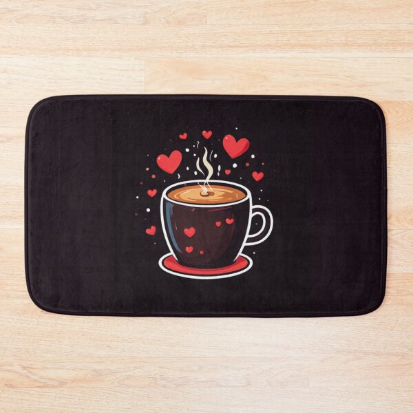 Item preview, Coffee With Hearts designed and sold by Planetporridge.