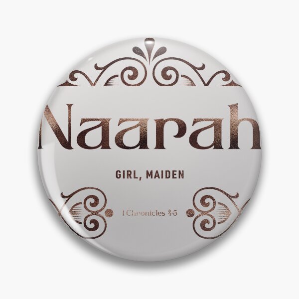 Item preview, Naarah | 1 Chronicles 4 5 | Girl Maiden | Christian Name with Biblical Meaning For Girl | Christian Name Collection designed and sold by Blessed Be Your Name.
