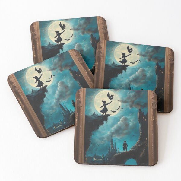 Item preview, Peter Pan - Tinker Bell silhouette in Neverland designed and sold by JojiKebamura.