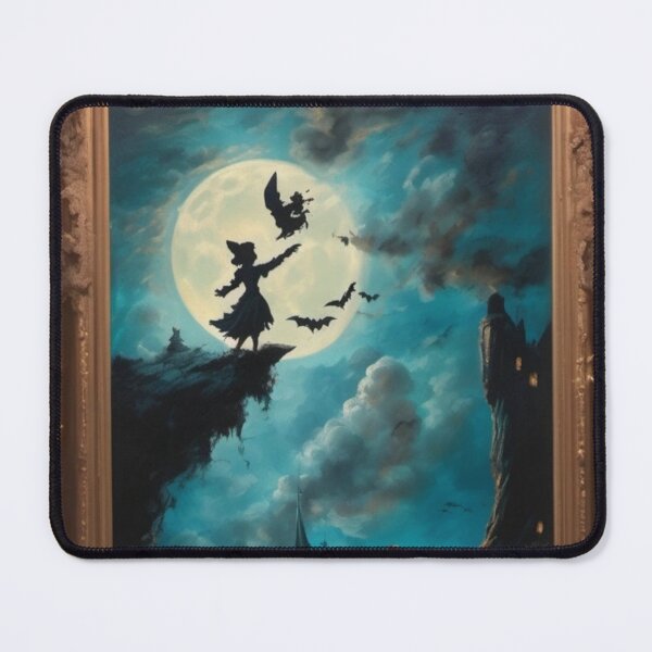 Item preview, Peter Pan - Tinker Bell silhouette in Neverland designed and sold by JojiKebamura.
