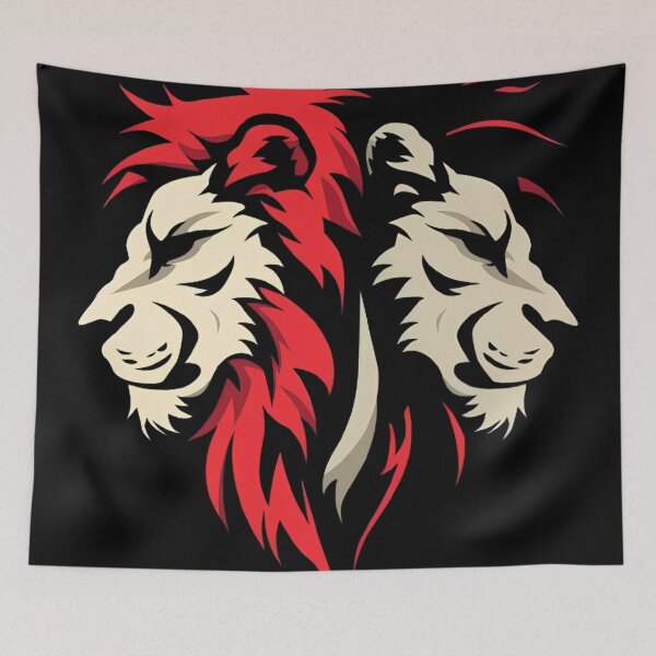 Item preview, “The Lions of Soccer” designed and sold by Art-Vortex-fr.