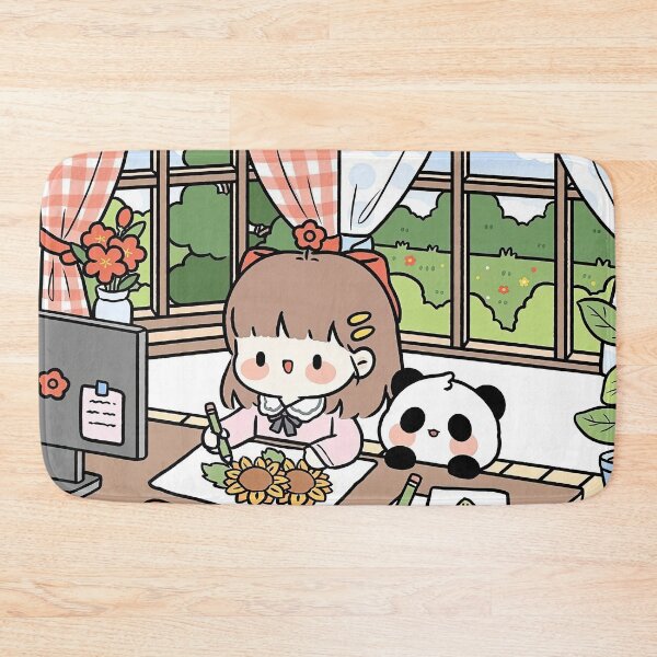 Item preview, Panda and Kid Kawaii Cute Cartoon designed and sold by momosstyle.