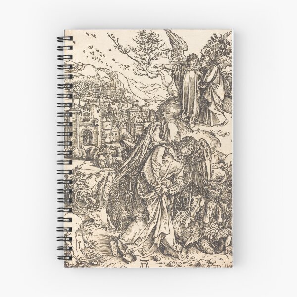Item preview, The Angel with the Key of the Bottomless Pit (1498) - Albrecht Durer designed and sold by SALON DES ARTS.