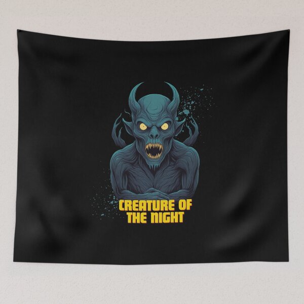 Item preview, Creature of the Night, The Head of a Werewolf, 80's Art, Digital Art. designed and sold by 72artteam.