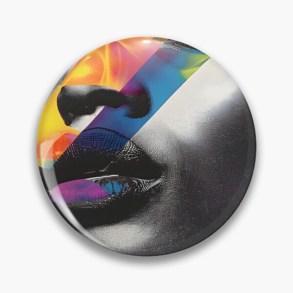 Item preview, Neo-Noir Mirage: Diamond Lips designed and sold by AI-Only Creations.