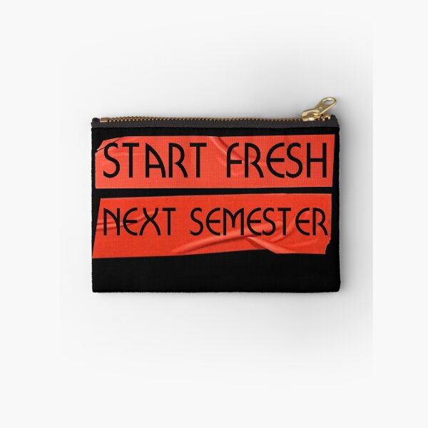 Item preview, Start fresh next semester designed and sold by QlickDesign.