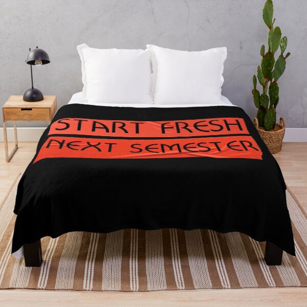 Item preview, Start fresh next semester designed and sold by QlickDesign.