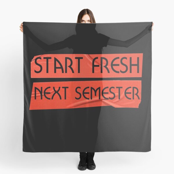Item preview, Start fresh next semester designed and sold by QlickDesign.