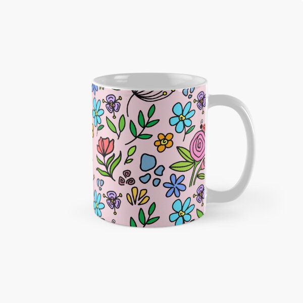 Item preview, Floral Garden Mural pattern (6th copy) designed and sold by Charmy Design.