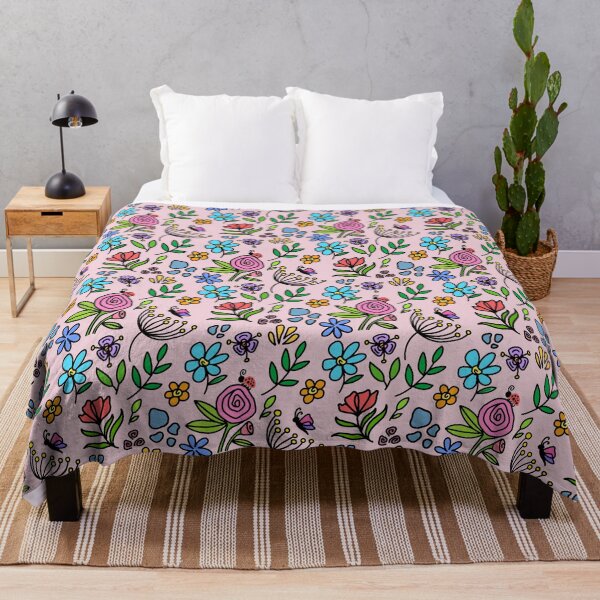 Item preview, Floral Garden Mural pattern (6th copy) designed and sold by Charmy Design.