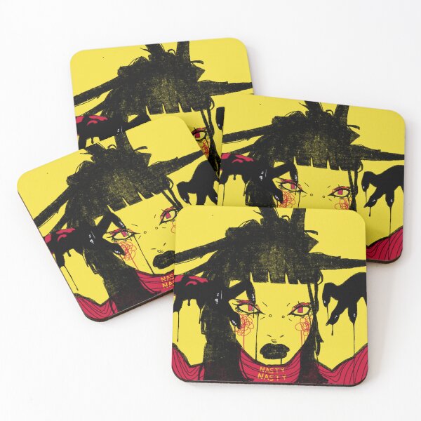 Item preview, Girl with Dripping Hands | Punk Colr Design designed and sold by Irrelevant Grrl.