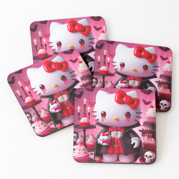 Artikelvorschau, Gruselige Vampirkätzchen, Kawaii Gothic entworfen und verkauft von Spooky Witch Dream.
