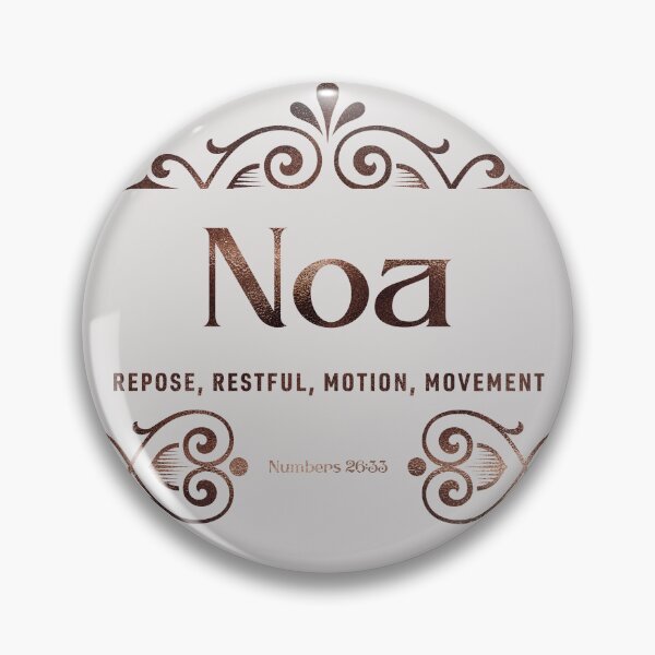 Item preview, Noa | Numbers 26 33 | Repose Restful Motion Movement | Christian Name with Biblical Meaning For Girl | Christian Name Collection designed and sold by Blessed Be Your Name.
