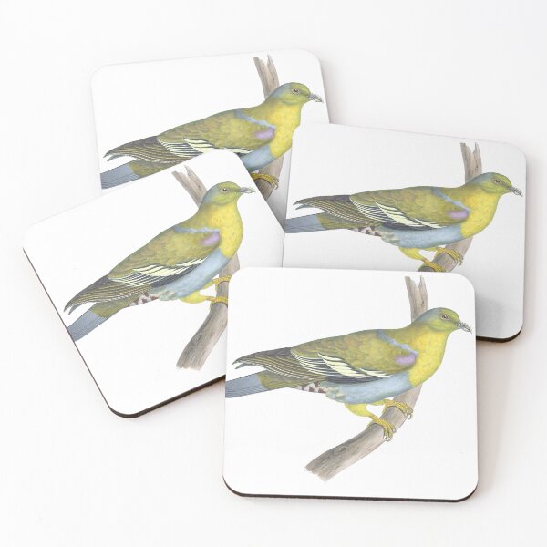 Item preview, Yellow Dove Vintage Color Lithograph designed and sold by ElegantTeaTime.