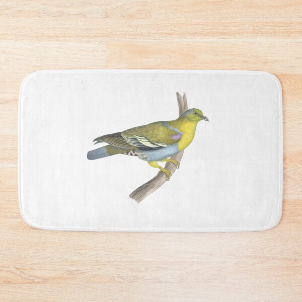 Item preview, Yellow Dove Vintage Color Lithograph designed and sold by ElegantTeaTime.