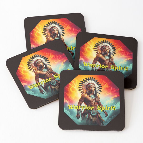 Item preview, Warrior Spirit Indigenous Peoples Design  designed and sold by Jim Stephens.