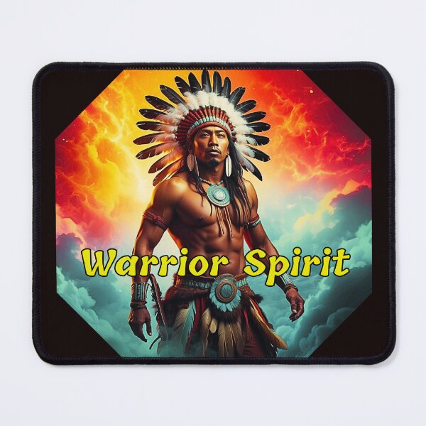 Item preview, Warrior Spirit Indigenous Peoples Design  designed and sold by Jim Stephens.