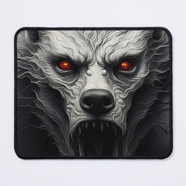 Item preview, Snow Wolf Demon designed and sold by MatrixTattoo.