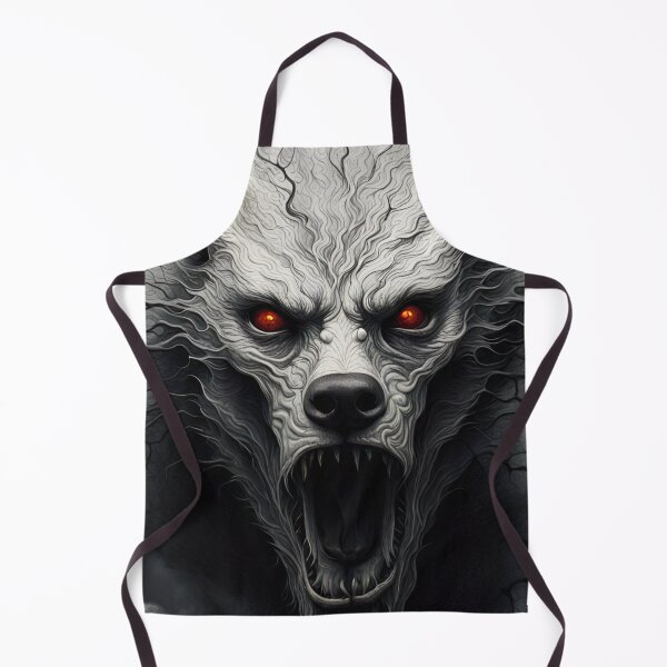 Item preview, Snow Wolf Demon designed and sold by MatrixTattoo.