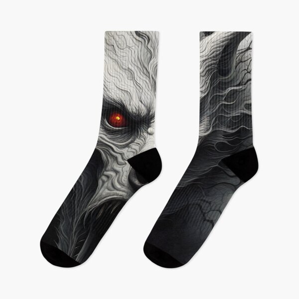 Item preview, Snow Wolf Demon designed and sold by MatrixTattoo.