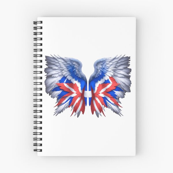 Item preview, Angel Wings in Red White and Blue designed and sold by SideKickCreates.