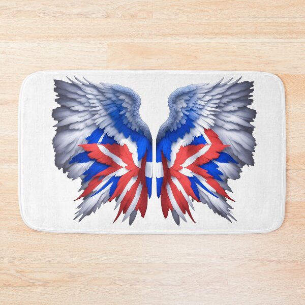 Item preview, Angel Wings in Red White and Blue designed and sold by SideKickCreates.
