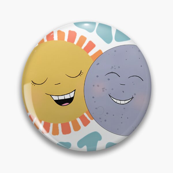 Item preview, Total Eclipse Cute Moon And Sun 2024 designed and sold by Isalopes1.