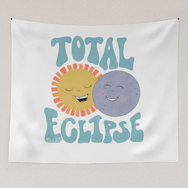 Item preview, Total Eclipse Cute Moon And Sun 2024 designed and sold by Isalopes1.