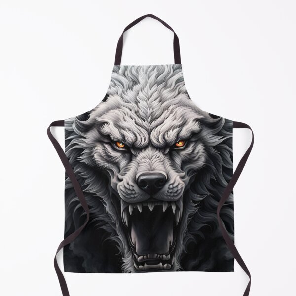 Item preview, Wolf Demon designed and sold by MatrixTattoo.