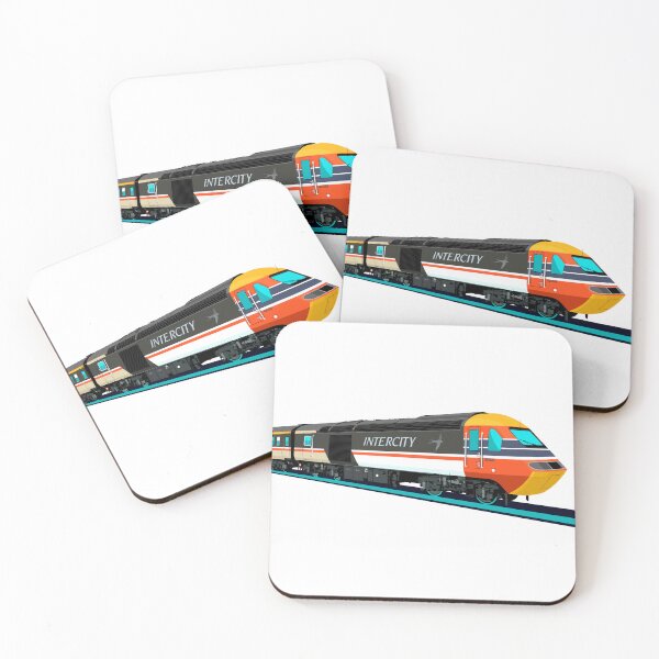 Item preview, Class 43 HST - Power Car 43028 | BR Intercity Swallow & Irish Rail designed and sold by MarkGeorgeArt.