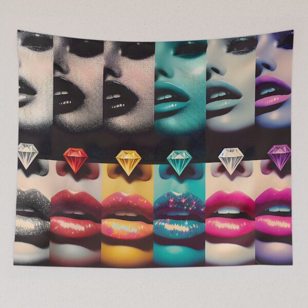 Item preview, Chiaroscuro Fusion: Neon Essence designed and sold by AI-Only Creations.