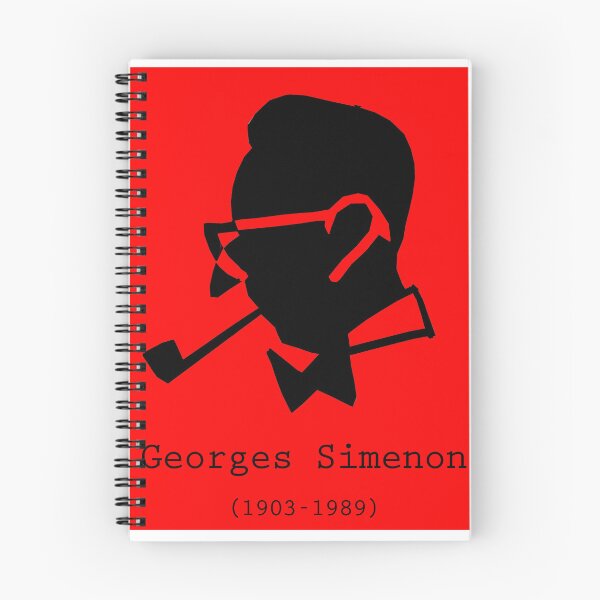 Item preview, Georges Simenon designed and sold by lapin-agile.