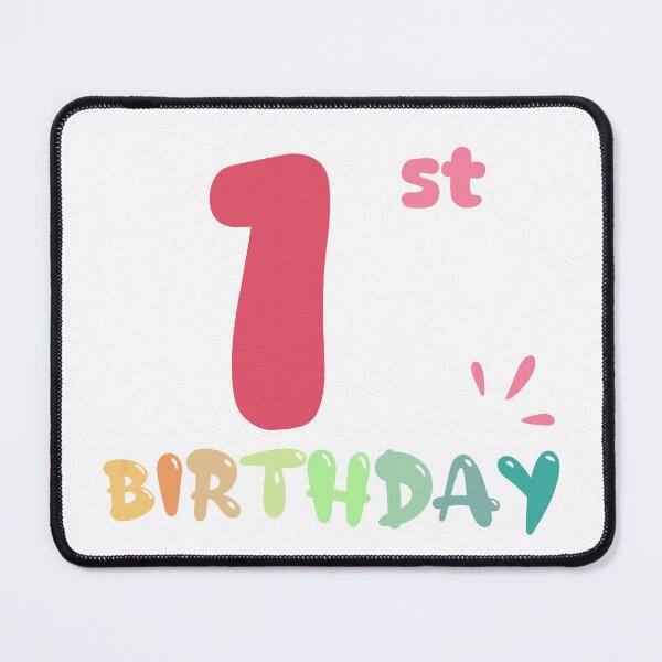 Item preview, Happy 1st Birthday designed and sold by SimpleP.