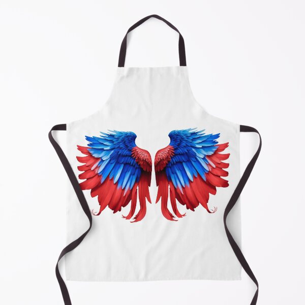 Item preview, Angel Wings in Red and Blue designed and sold by SideKickCreates.