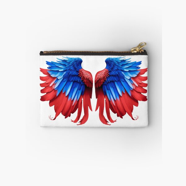 Item preview, Angel Wings in Red and Blue designed and sold by SideKickCreates.