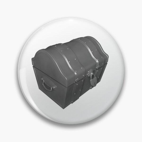 Item preview, Silver treasure chest designed and sold by ImagineThatNYC.