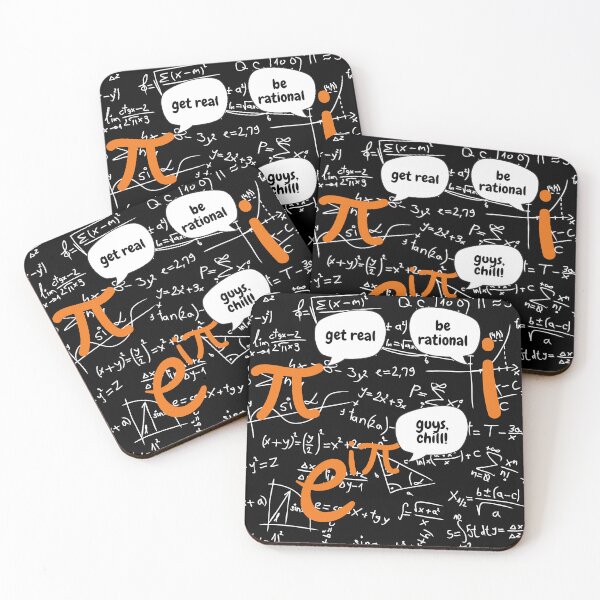 Item preview, get real, be rational, funny design for math lovers designed and sold by NoetherSym.