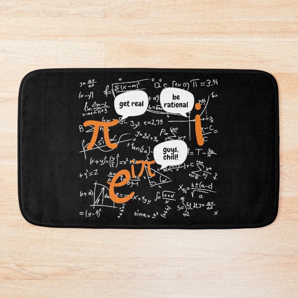 Item preview, get real, be rational, funny design for math lovers designed and sold by NoetherSym.