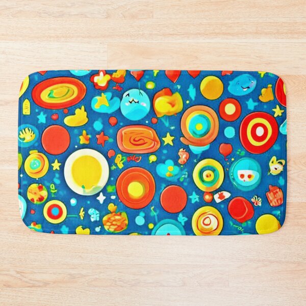 Item preview, Colorful Cartoon Pattern designed and sold by Health And Fitness Posts e-Store.
