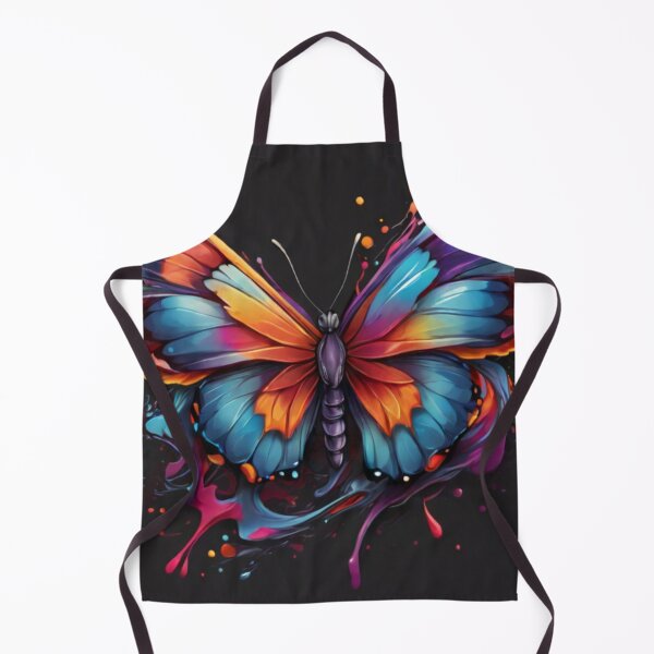 Item preview, Butterfly in rainbow colors designed and sold by catcraftss.
