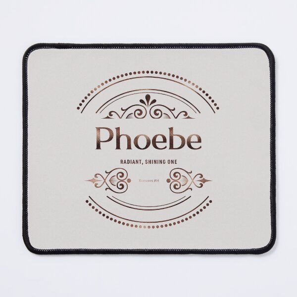 Item preview, Phoebe | Romans 16 1 | Radiant Shining One | Christian Name with Biblical Meaning For Girl | Christian Name Collection designed and sold by Blessed Be Your Name.