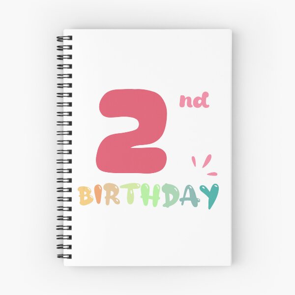 Item preview, Happy 2nd Birthday designed and sold by SimpleP.